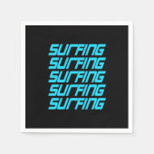 Surfing Serviette (Vorderseite)
