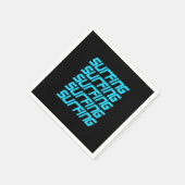 Surfing Serviette (Ecke)