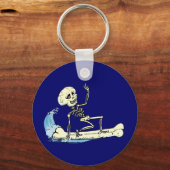 sUrFiNg SkELeToN Schlüsselanhänger (Vorderseite)