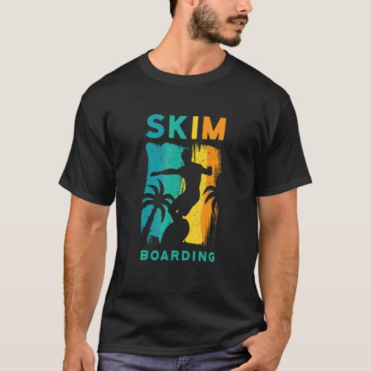 Surfing   SKIM Boarding T-Shirt (Vorderseite)