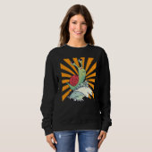 Surfing Snail Premium Sweatshirt (Vorne ganz)