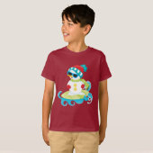 Surfing Snowman T-Shirt (Vorne ganz)