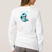 surfing T-Shirt (Rückseite)