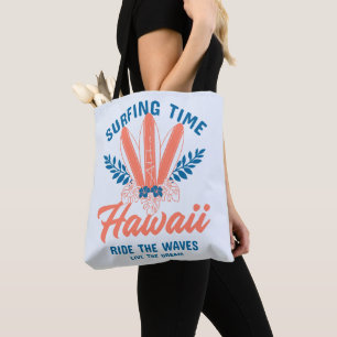 Surfing Time Hawaii Reite die Wellen Tasche
