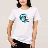 surfing Tri-Blend shirt (Vorderseite)