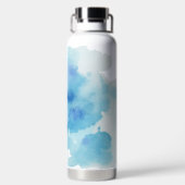 Surfing tropischer Dinosaurier Trinkflasche (Rückseite)