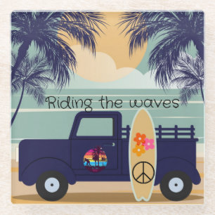 Surfing-Untersetzer Glasuntersetzer