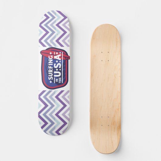 Surfing USA Skateboard (Vorderseite)