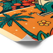 Surfing USA V10 Poster (Ecke)