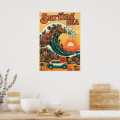 Surfing USA V10 Poster (Küche)