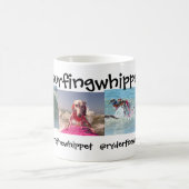 #surfingwhippets Tasse (Mittel)