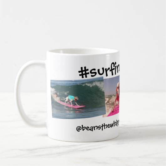 #surfingwhippets Tasse (Links)