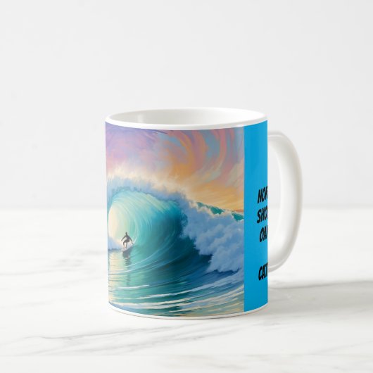 Surfkaffee-Tasse Kaffeetasse (VorderseiteRechts)