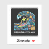 Surfkrypto Aufkleber (Blatt)