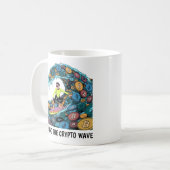 Surfkrypto Kaffeetasse (Vorderseite Links)