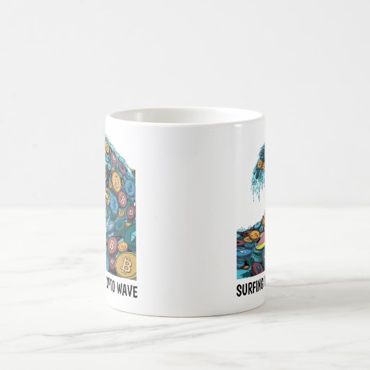 Surfkrypto Kaffeetasse (Mittel)