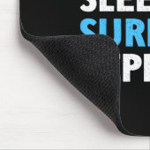 Surfkunst Für Männer Frauen Surfer Surfboard Liebh Mousepad (Ecke)