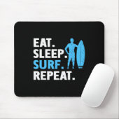 Surfkunst Für Männer Frauen Surfer Surfboard Liebh Mousepad (Mit Mouse)