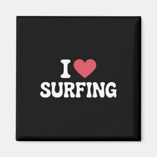 Surfkunst Für Männer Frauen Surfer Surfbrett Liebh Magnet