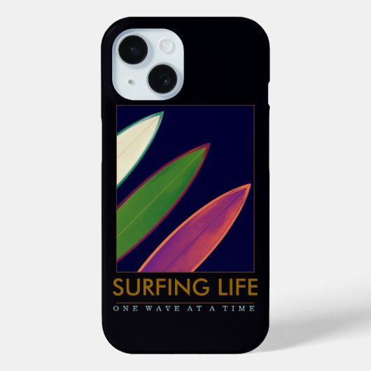 Surfleben Case-Mate iPhone Hülle (Rückseite)