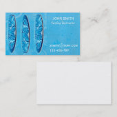 Surflehrer Surf Lehrer freiberuflich Visitenkarte (Vorne/Hinten)