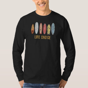 Surflife Choice Surf Vintag Surfbrett Klassisch T-Shirt