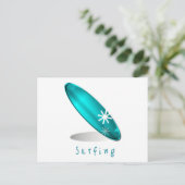 Surflogo Postkarte (Stehend Vorderseite)