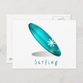 Surflogo Postkarte (Vorne/Hinten)