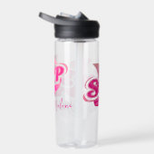 Surfmädchen oben lila pink trinkflasche (Rechts)