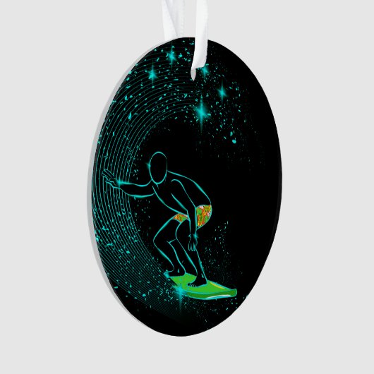 Surfmedaille Ornament (Vorderseite)