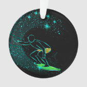 Surfmedaille Ornament (Vorderseite)