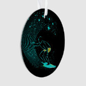 Surfmedaille Ornament zweite Version (Vorderseite)