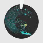 Surfmedaille Ornament zweite Version (Vorderseite)