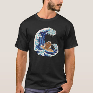 Surfmeerschweinchen Surfbrett Meerschweinchen T-Shirt