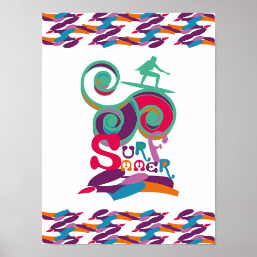 SURFMMER ANGELA SURF BY MASANSER POSTER (Vorne)