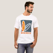 Surfmodus am Surfer T-Shirt (Vorne ganz)