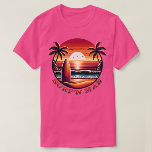 Surfn Man TShirt (Design vorne)
