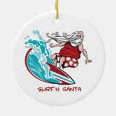 Surf'n Sankt Keramikornament (Hinten)
