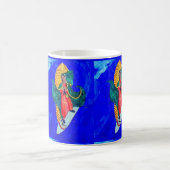 Surfnonnen Kaffee-Tasse Kaffeetasse (Mittel)