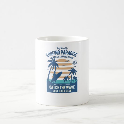 Surfparadies Kaffeetasse (Mittel)