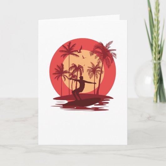 Surfparadies Karte (Vorderseite)