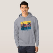 Surfparadies Miami Beach Florida Hoodie (Vorne ganz)