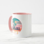 Surfparadies miami Beach Tasse (Vorderseite Links)