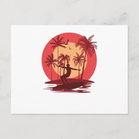 Surfparadies Postkarte (Vorderseite)