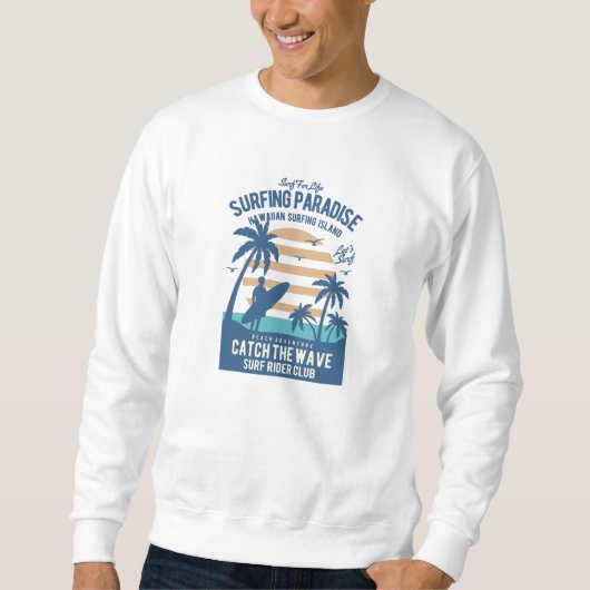Surfparadies Sweatshirt (Vorderseite)