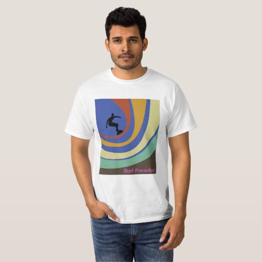 Surfparadies T-Shirt (Vorne ganz)
