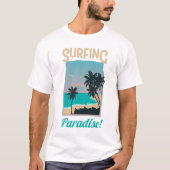 Surfparadies T-Shirt (Vorderseite)