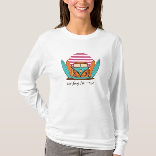 Surfparadies T-Shirt (Vorderseite)