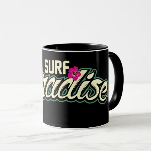 Surfparadies Tasse (VorderseiteRechts)