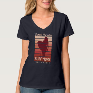 Surfparadies Venedig Beach Art T-Shirt
